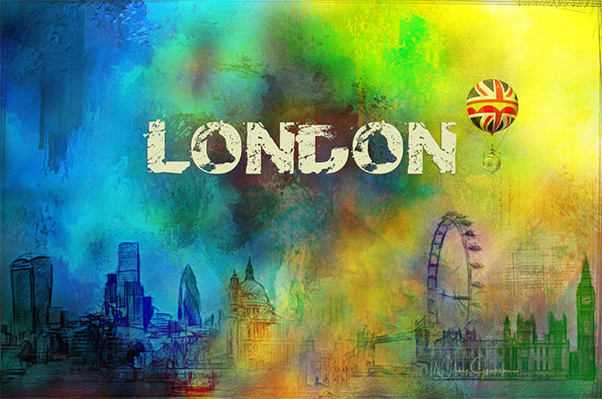 New Art – London Skyline Cityscape