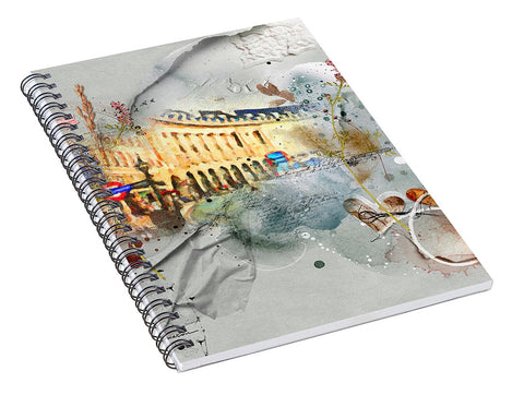 Piccadilly Collage - Spiral Notebook