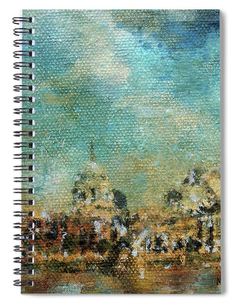 Skies Above St Paul's - Spiral Notebook