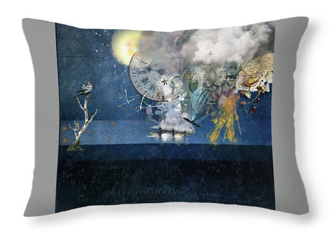 Up In The Clouds - Throw Pillow
