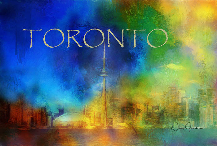 New Art – Toronto Skyline Cityscape