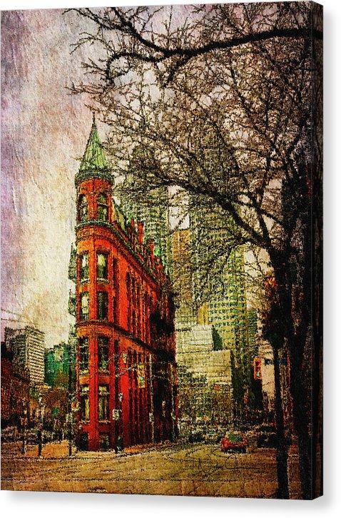 New Art for Sale! - Flatiron Reloaded - Canvas Print