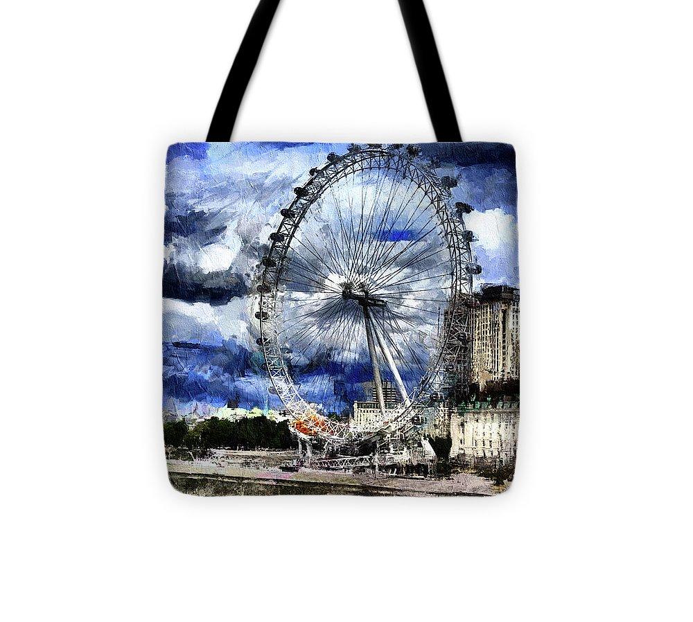 London Eye - Tote Bag Art