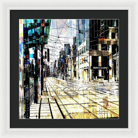 Crossing Spadina - Framed Print