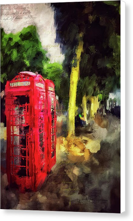 Embankment - Canvas Print