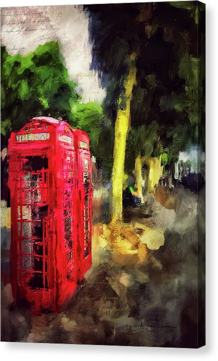 Embankment - Canvas Print