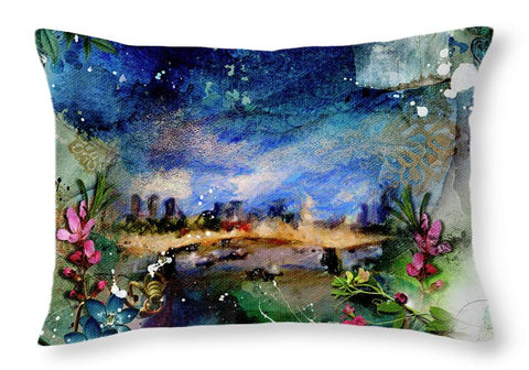 Waterloo Bridge  - Throw Pillow