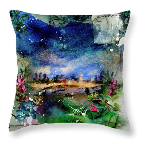 Waterloo Bridge  - Throw Pillow