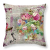 Abstract Florals - Throw Pillow