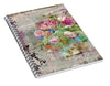 Abstract Florals - Spiral Notebook