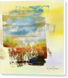 Abstract Landscape - Evening Light - Canvas Print