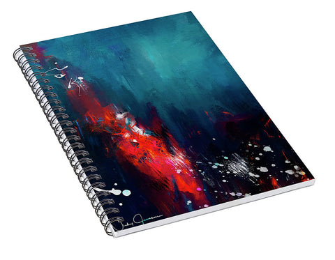 Abstract Lights - Spiral Notebook