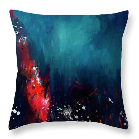 Abstract Lights - Throw Pillow