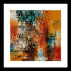 Abstract Morning Textured - Framed Print