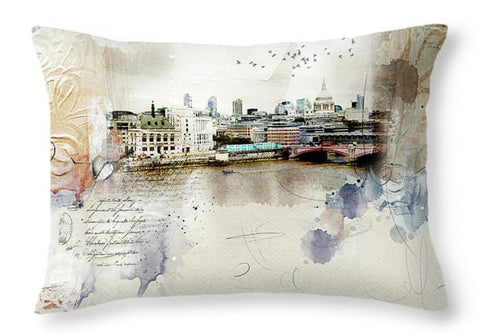 Across The River - Throw Pillow