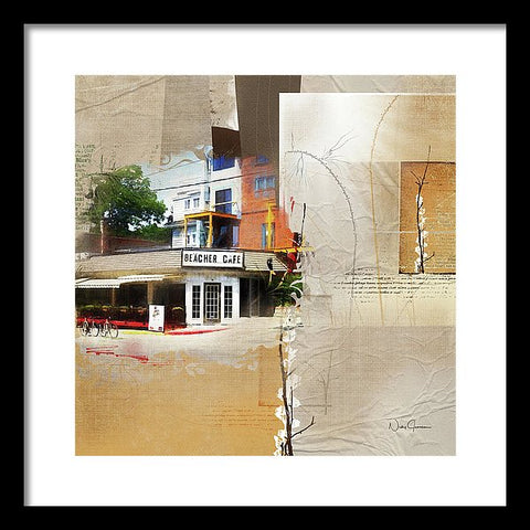 Beaches - Beacher Cafe - Framed Print