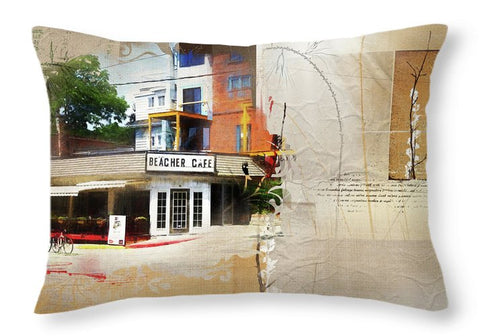 Beaches - Beacher Cafe - Throw Pillow