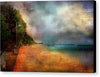 Beaches Evening Light - Canvas Print