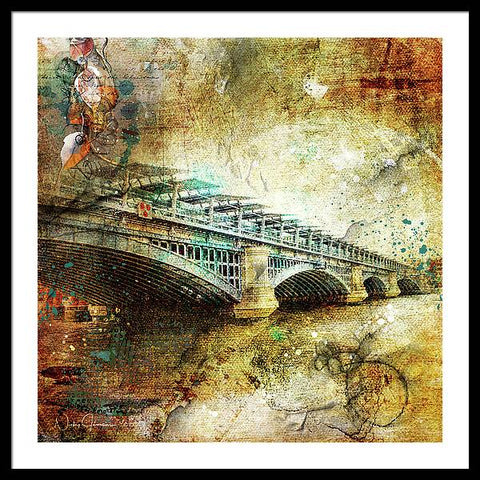 Blackfriars Bridge - Framed Print