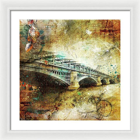 Blackfriars Bridge - Framed Print