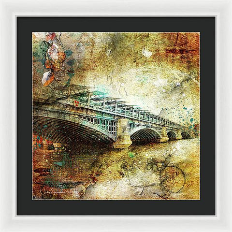 Blackfriars Bridge - Framed Print