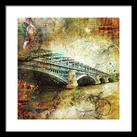 Blackfriars Bridge - Framed Print