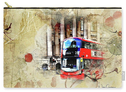 Bus Number 25 To Ilford Passing Mansion House - Carry-All Pouch