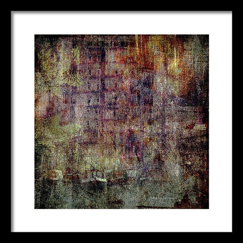 Canal Urbanscape - II - Framed Print