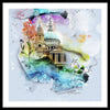 CHVRCH-IV St Paul's Cathedral. Till We Meet Again - Framed Print