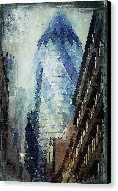 City Blue - Canvas Print