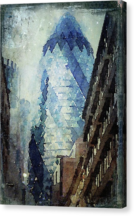 City Blue - Canvas Print