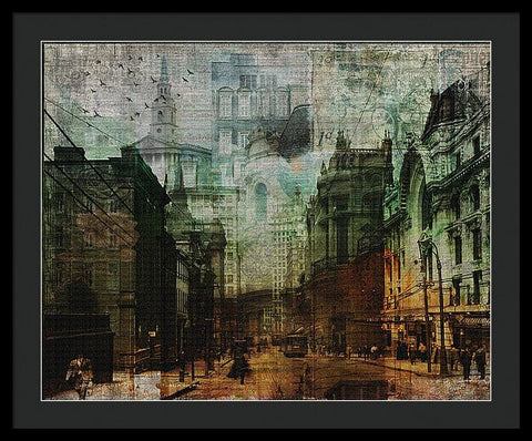 City Rising - Framed Print