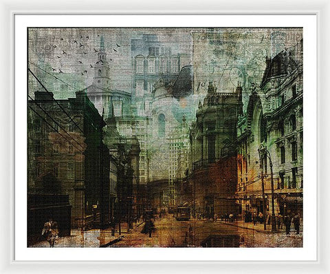 City Rising - Framed Print