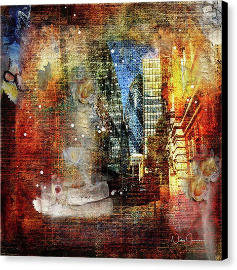 City Street - Canvas Print