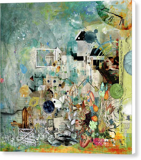 Collage Life - Canvas Print