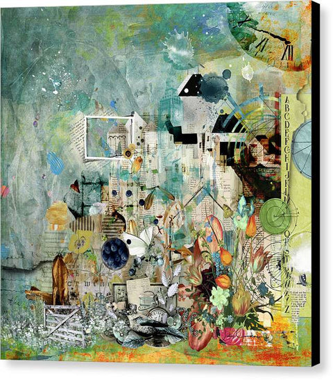 Collage Life - Canvas Print