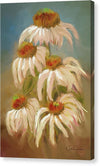 cone flower painting by Nicky Jameson
