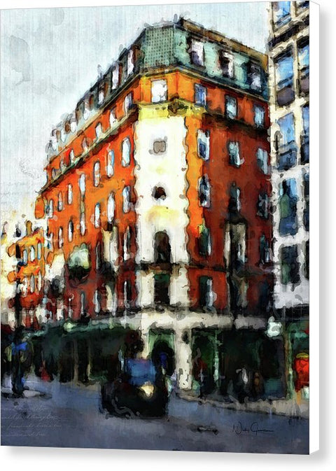 londonart, fortnum and mason artwork, london, nickyjameson