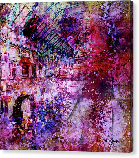 buy Covent Garden Abastract art by Nicky Jameson