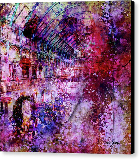 buy Covent Garden absstract art by Nicky Jameson