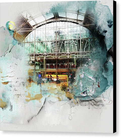 Delicate Balance - Paddington Station - Canvas Print