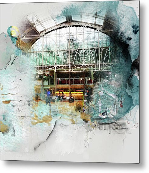 Delicate Balance - Paddington Station - Metal Print