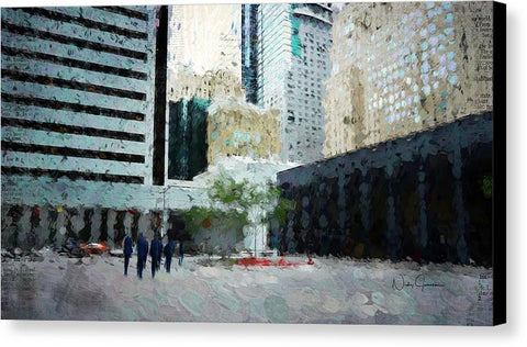 downtown - torontoart by Nicky Jameson