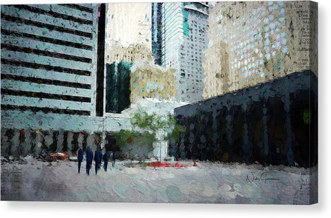 downtown - torontoart by Nicky Jameson