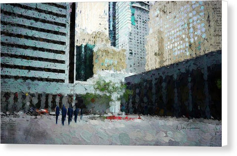downtown - torontoart by Nicky Jameson