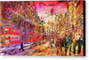 Rush Hour in the West End - Canvas Print