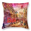 Rush Hour in the West End - Throw Pillow