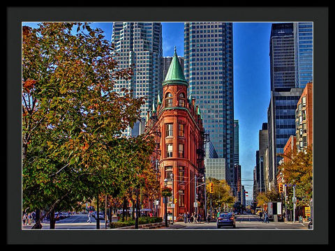 Flatiron Gooderham Building Toronto - Framed Print