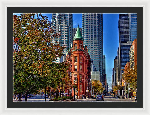 Flatiron Gooderham Building Toronto - Framed Print