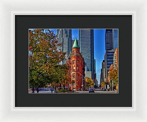 Flatiron Gooderham Building Toronto - Framed Print